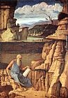 St. Jerome Reading in the Countryside by Giovanni Bellini